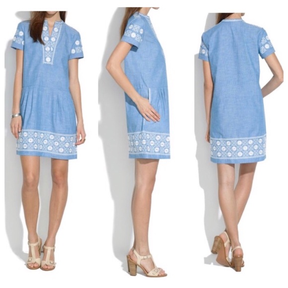Madewell Dresses & Skirts - 🔥1 DAY SALE• Madewell Sunstitch Tunic Dress